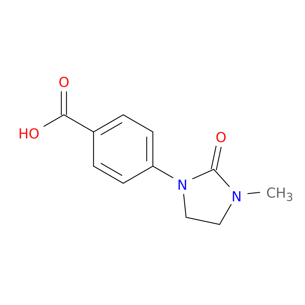 4-(3-Methyl-2-oxoimidazolidin-1-yl)benzoic acid