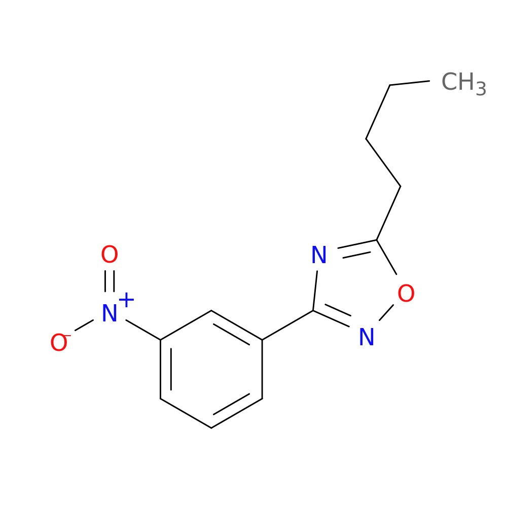 5-Butyl-3-(3-nitrophenyl)-1,2,4-oxadiazole