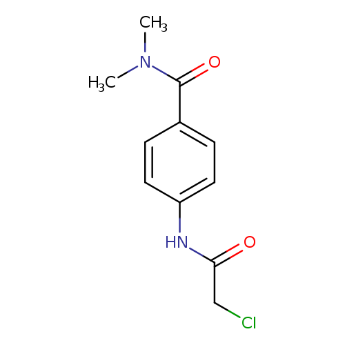 4-[(CHLOROACETYL)AMINO]-N,N-DIMETHYLBENZAMIDE