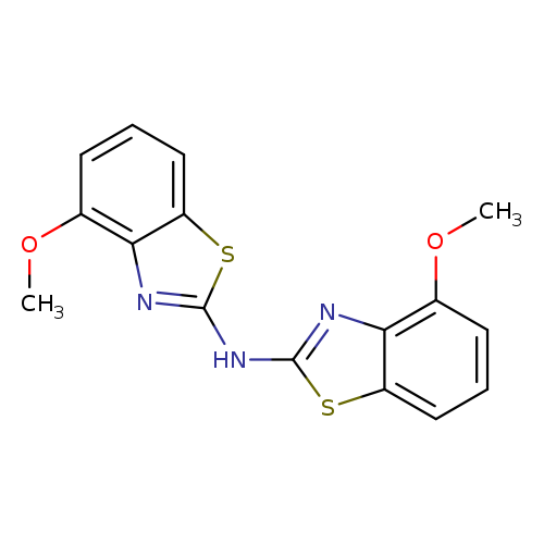 4-methoxy-N-(4-methoxy-1,3-benzothiazol-2-yl)-1,3-benzothiazol-2-amine