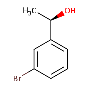 Benzenemethanol, 3-bromo-a-methyl-, (aR)-