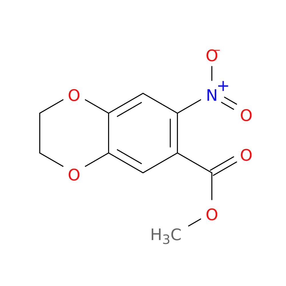 Methyl 7-nitro-1,4-benzodioxane-6-carboxylate