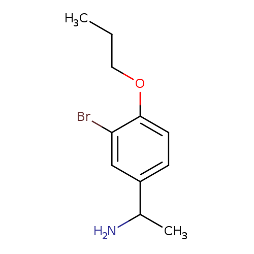 1-(3-Bromo-4-propoxy-phenyl)-ethylamine