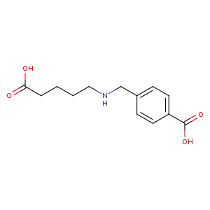 4-{[(4-carboxybutyl)amino]methyl}benzoic acid