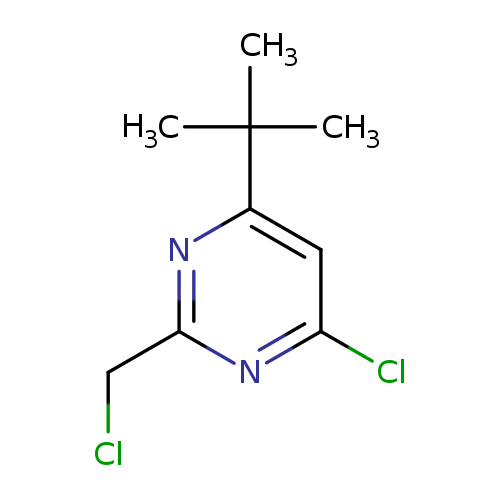 4-tert-butyl-6-chloro-2-(chloromethyl)pyrimidine