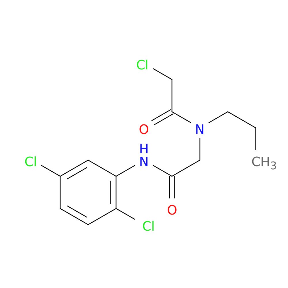 2-chloro-N-{[(2,5-dichlorophenyl)carbamoyl]methyl}-N-propylacetamide