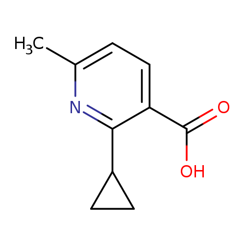 2-cyclopropyl-6-methylpyridine-3-carboxylic acid