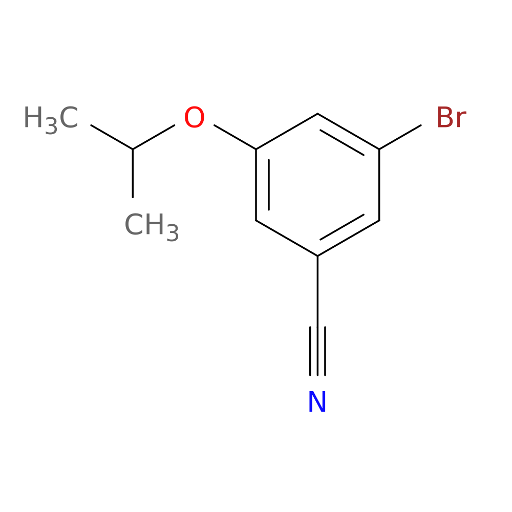 3-Bromo-5-(1-methylethoxy)-benzonitrile