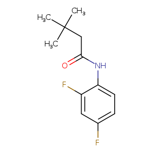 N-(2,4-difluorophenyl)-3,3-dimethylbutanamide