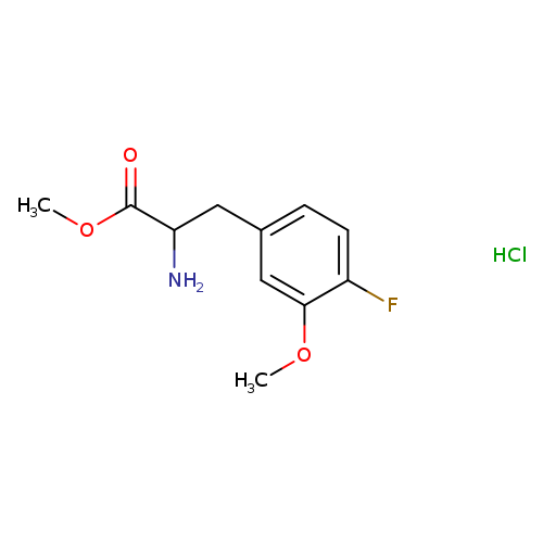 2-Amino-3-(4-fluoro-3-methoxy-phenyl)-propionic acid methyl ester hydrochloride