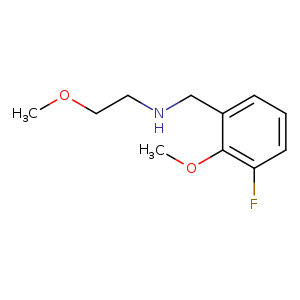 [(3-Fluoro-2-methoxyphenyl)methyl](2-methoxyethyl)amine