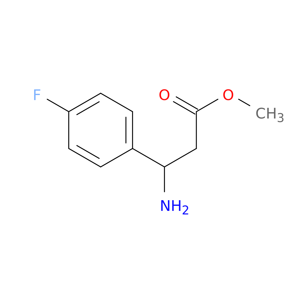 methyl 3-amino-3-(4-fluorophenyl)propanoate