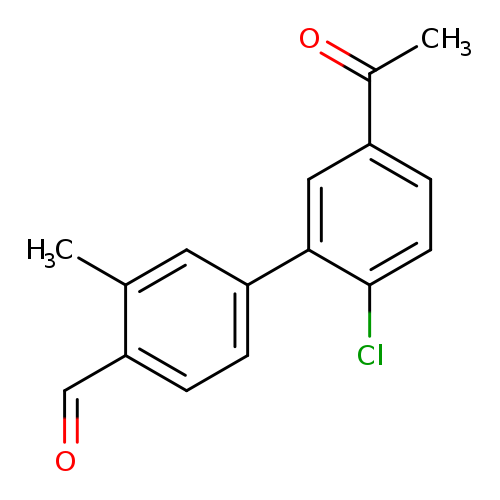 5'-Acetyl-2'-chloro-3-methyl-[1,1'-biphenyl]-4-carbaldehyde