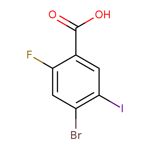4-Bromo-2-fluoro-5-iodobenzoic acid