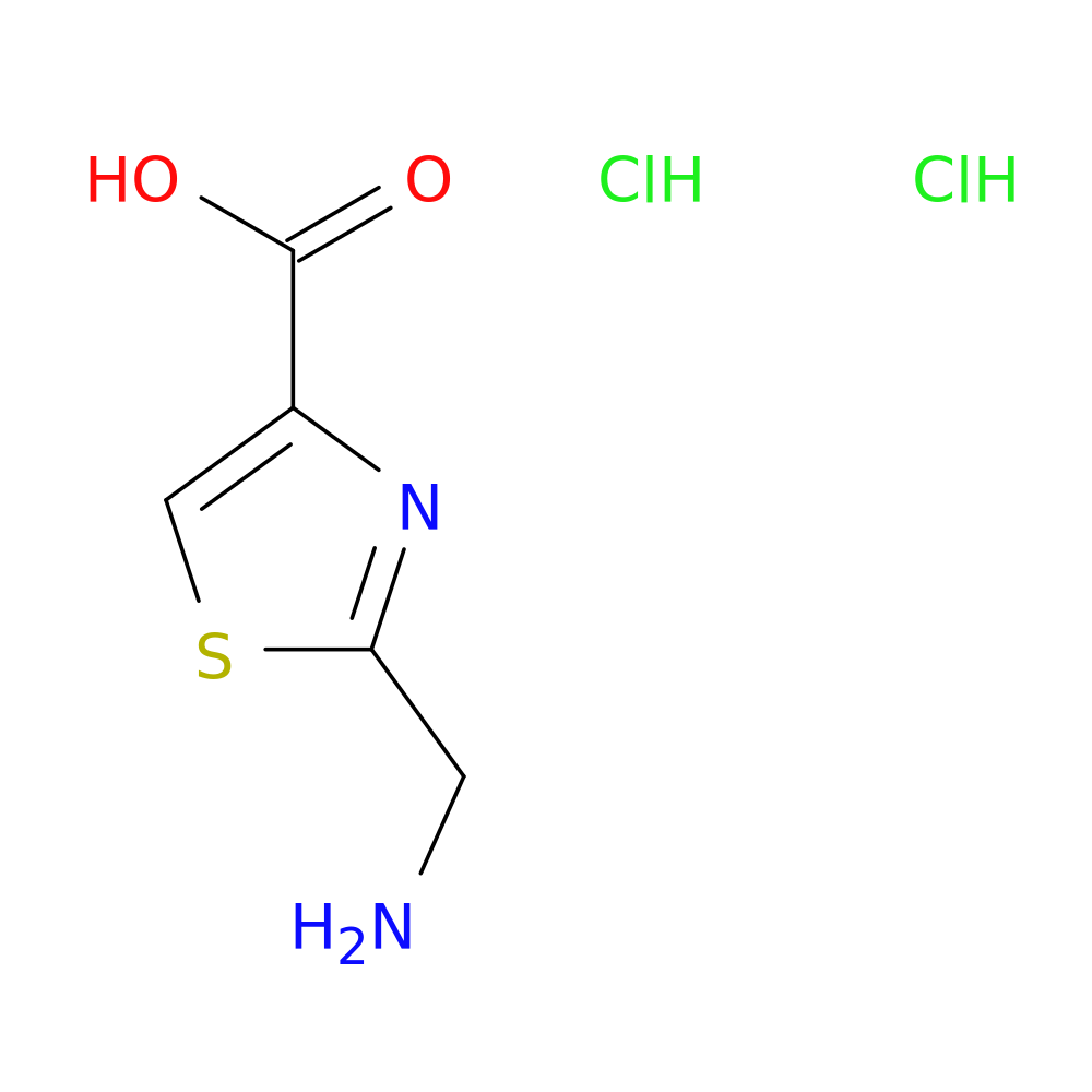 2-(aminomethyl)-1,3-thiazole-4-carboxylic acid dihydrochloride