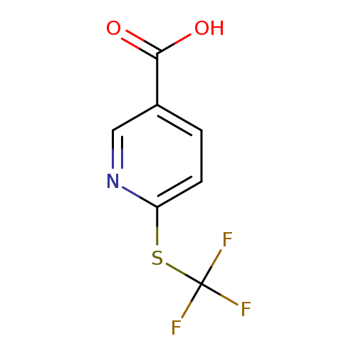 6-[(trifluoromethyl)sulfanyl]pyridine-3-carboxylic acid