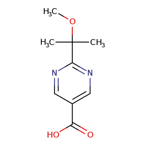 2-(2-methoxypropan-2-yl)pyrimidine-5-carboxylicacid