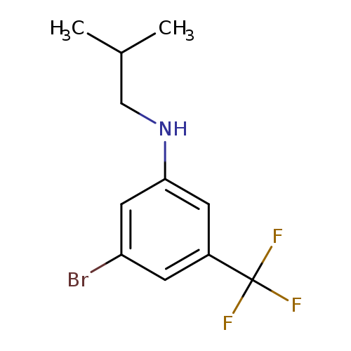 3-Bromo-N-(2-methylpropyl)-5-(trifluoromethyl)aniline