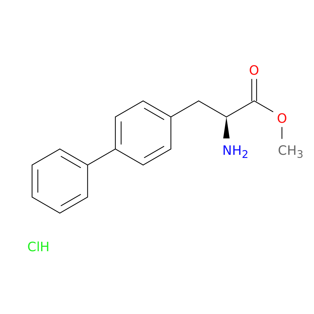 (S)-Methyl 3-([1,1'-biphenyl]-4-yl)-2-aminopropanoate hydrochloride