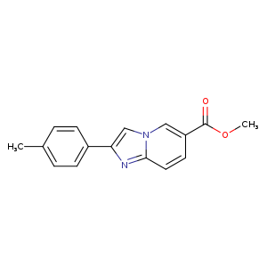 6-(METHOXYCARBONYL)-2-(4-METHYLPHENYL)IMIDAZO[1,2-A]PYRIDINE