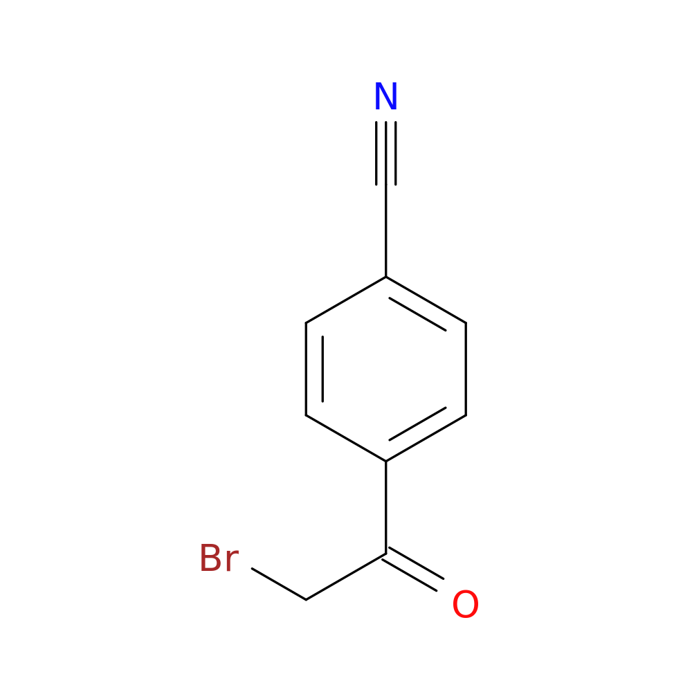Benzonitrile, 4-(2-bromoacetyl)-