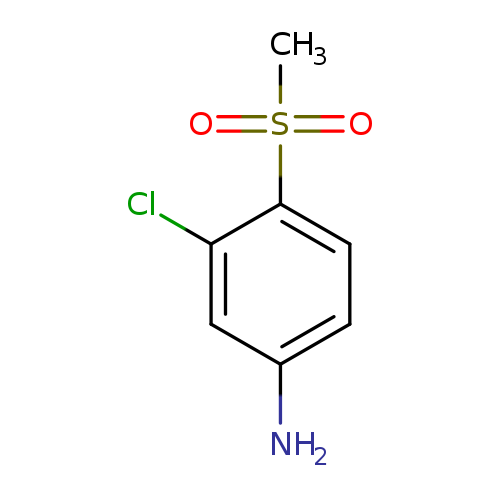 Benzenamine, 3-chloro-4-(methylsulfonyl)-