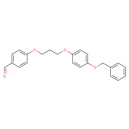 4-(3-[4-(Benzyloxy)phenoxy]propoxy)benzaldehyde