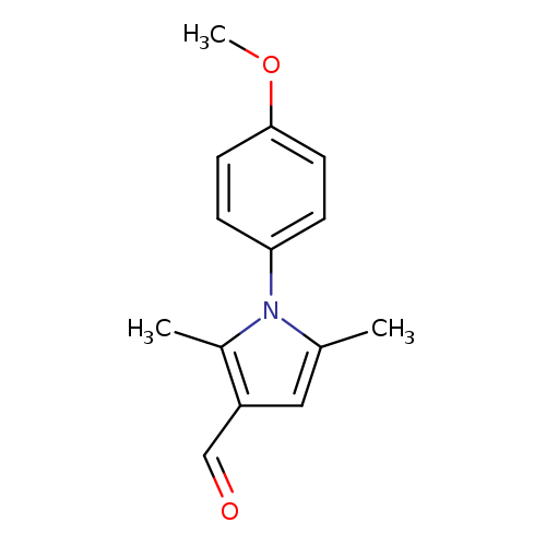 1-(4-METHOXY-PHENYL)-2,5-DIMETHYL-1H-PYRROLE-3-CARBALDEHYDE