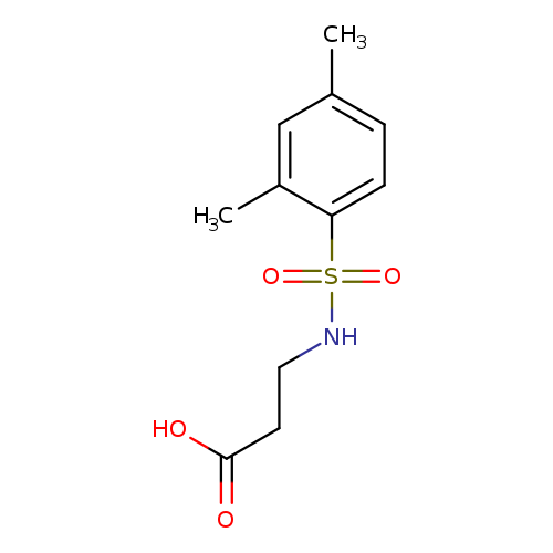 3-(2,4-dimethylbenzenesulfonamido)propanoic acid