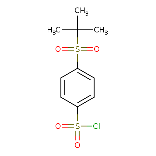 4-(2-methylpropane-2-sulfonyl)benzene-1-sulfonyl chloride