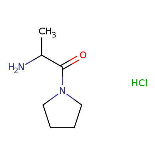 2-Amino-1-(1-pyrrolidinyl)-1-propanonehydrochloride