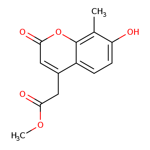 Methyl (7-hydroxy-8-methyl-2-oxo-2h-chromen-4-yl)acetate