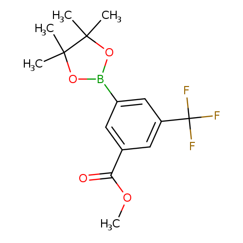 Benzoic acid, 3-(4,4,5,5-tetramethyl-1,3,2-dioxaborolan-2-yl)-5-(trifluoromethyl)-, methyl ester
