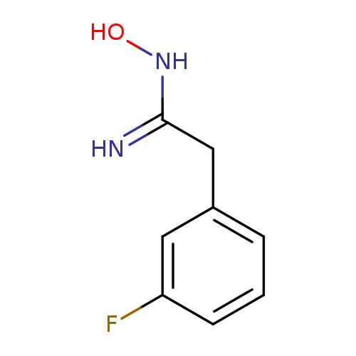 2-(3-Fluorophenyl)-N-hydroxyacetimidamide