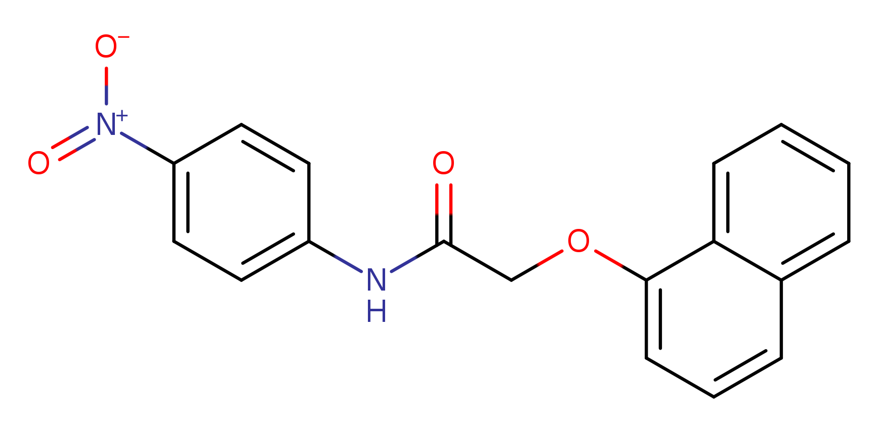 2-(naphthalen-1-yloxy)-N-(4-nitrophenyl)acetamide