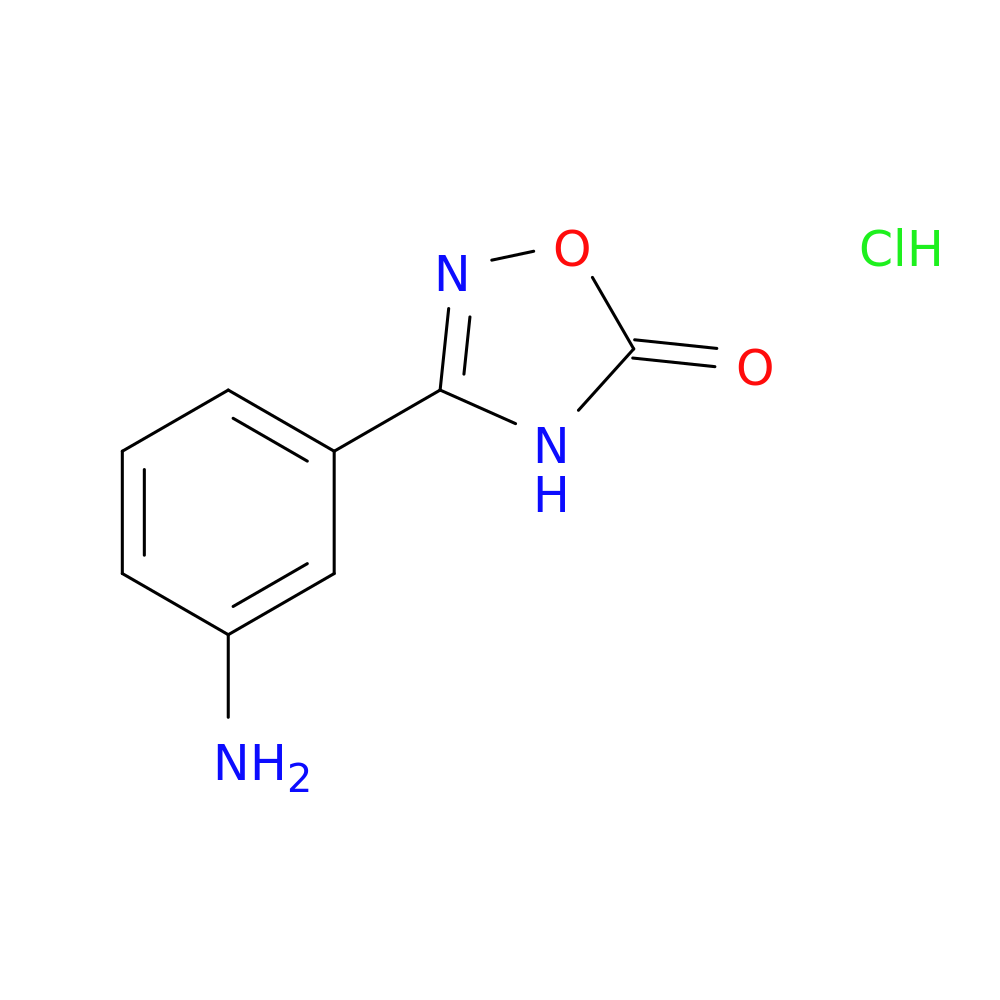3-(3-aminophenyl)-4,5-dihydro-1,2,4-oxadiazol-5-one hydrochloride