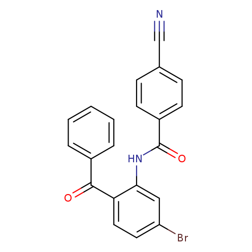 N-(2-benzoyl-5-bromophenyl)-4-cyanobenzamide