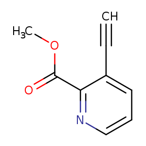 2-Pyridinecarboxylic acid, 3-ethynyl-, methyl ester