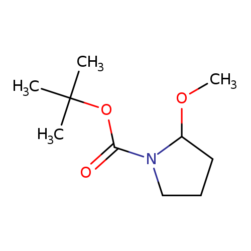 1-Pyrrolidinecarboxylic acid, 2-methoxy-, 1,1-dimethylethyl ester
