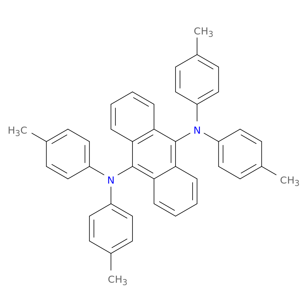 N,N,N',N'-Tetrakis(4-methylphenyl)-9,10-anthracenediamine