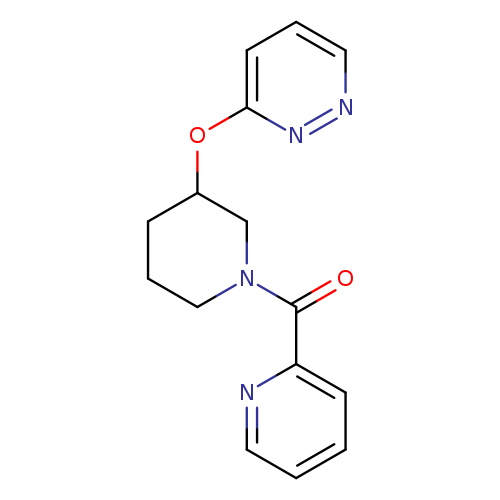 3-{[1-(pyridine-2-carbonyl)piperidin-3-yl]oxy}pyridazine