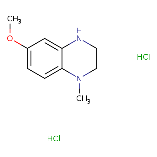6-methoxy-1-methyl-1,2,3,4-tetrahydroquinoxalinedihydrochloride