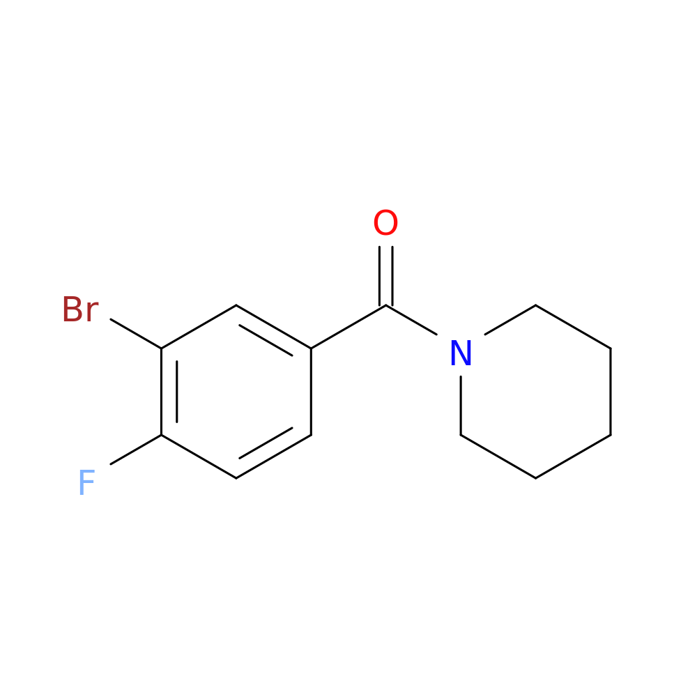 1-(3-Bromo-4-fluorobenzoyl)piperidine