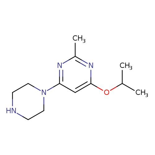 4-Isopropoxy-2-methyl-6-(piperazin-1-yl)pyrimidine