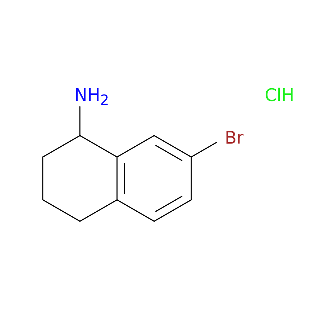 7-Bromo-1,2,3,4-tetrahydronaphthalen-1-amine hydrochloride