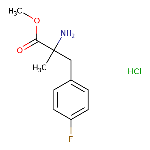 methyl 2-amino-3-(4-fluorophenyl)-2-methylpropanoate hydrochloride