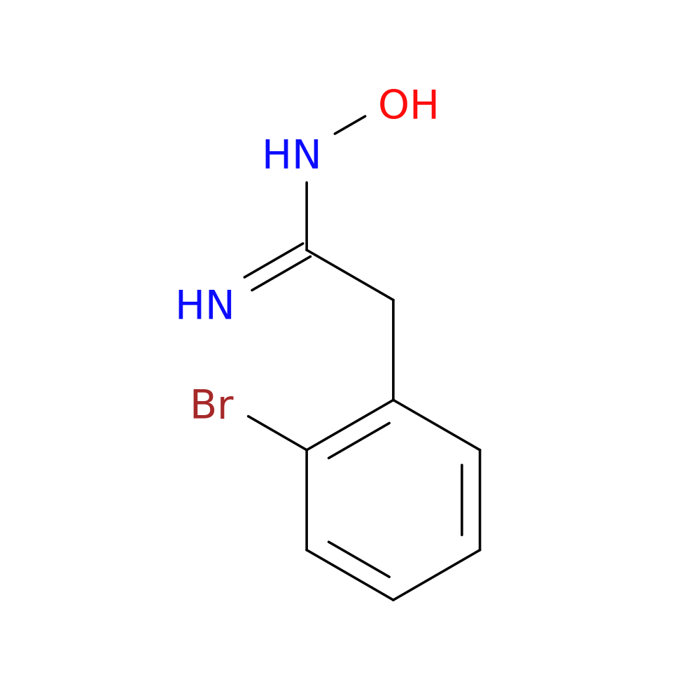 2-(2-Bromophenyl)-N-hydroxyacetimidamide