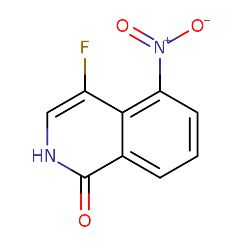 4-fluoro-5-nitro-1,2-dihydroisoquinolin-1-one