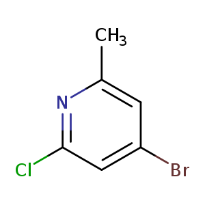 4-Bromo-2-chloro-6-methylpyridine