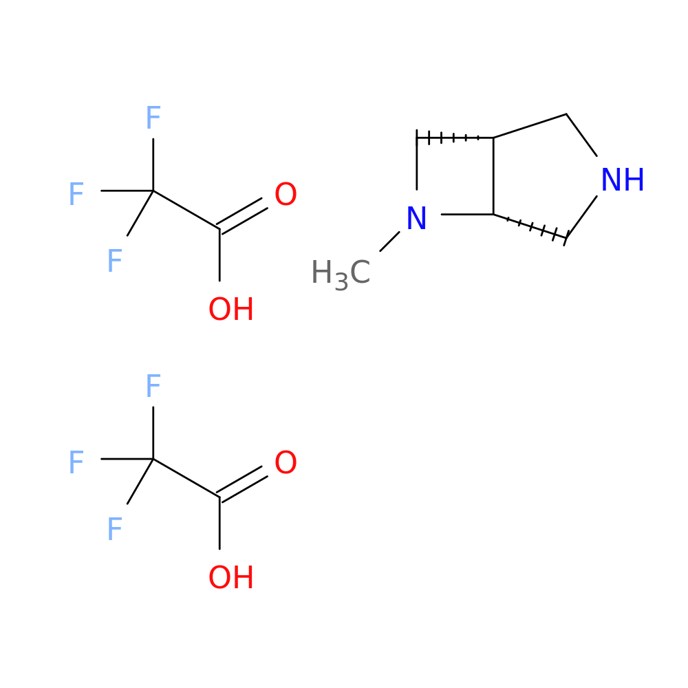 (1S,5R)-6-Methyl-3,6-Diazabicyclo[3.2.0]Heptane Bis(2,2,2-Trifluoroacetate)